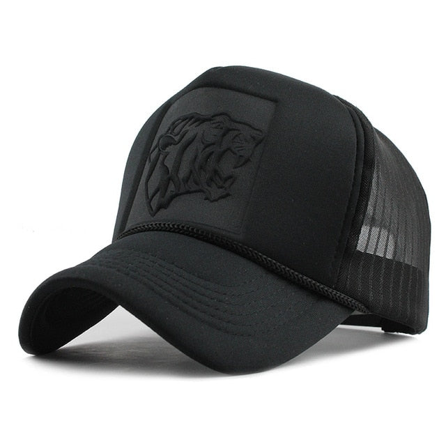 Black Leopar Cap